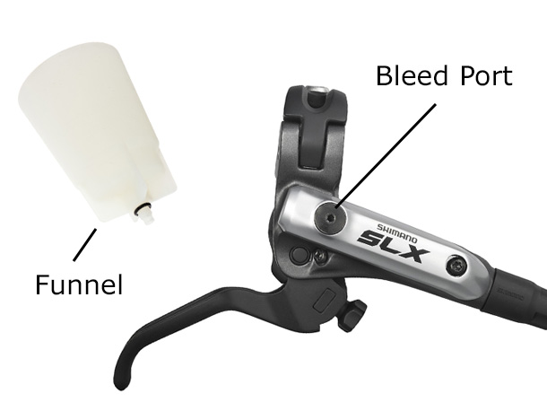 Shimano Bleed Funnel - SLX M666