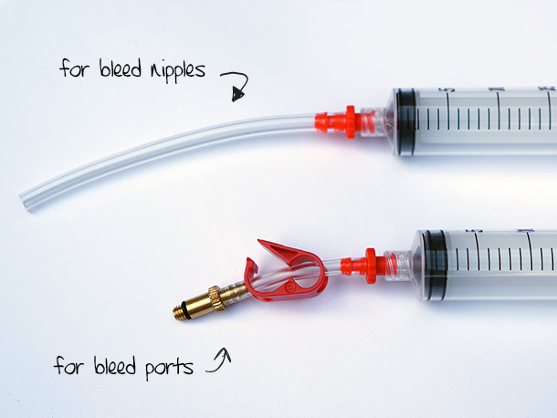 Epic Bleed Solutions Quad brake bleed kit syringes