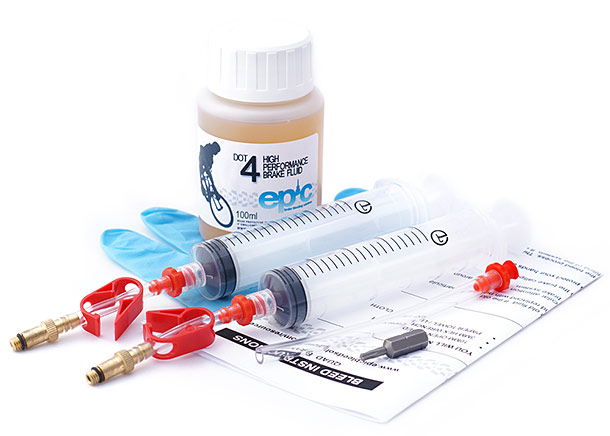 Quad Bleed Kit & DOT 4 Fluid