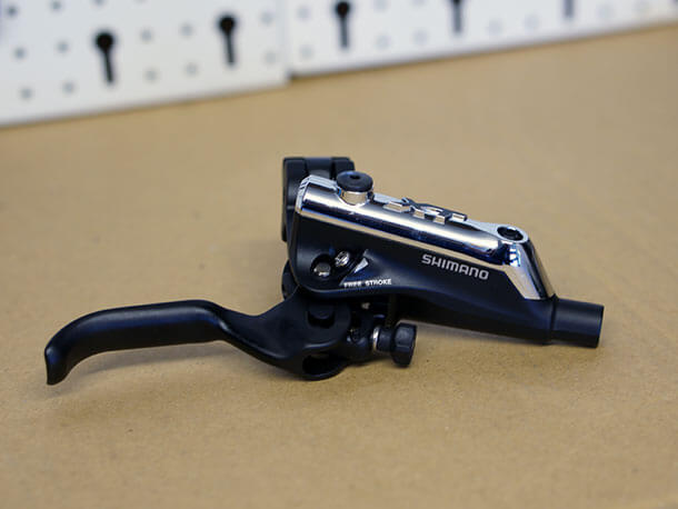 Shimano XT brake lever assembly